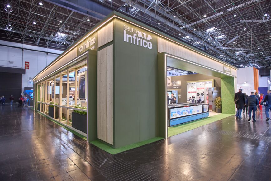Infrico Supermarket un éxito total en Feria EuroShop.